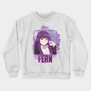 FRIEREN: BEYOND JOUNEYS END: FERN FULL COLOR (GRUNGE) Crewneck Sweatshirt